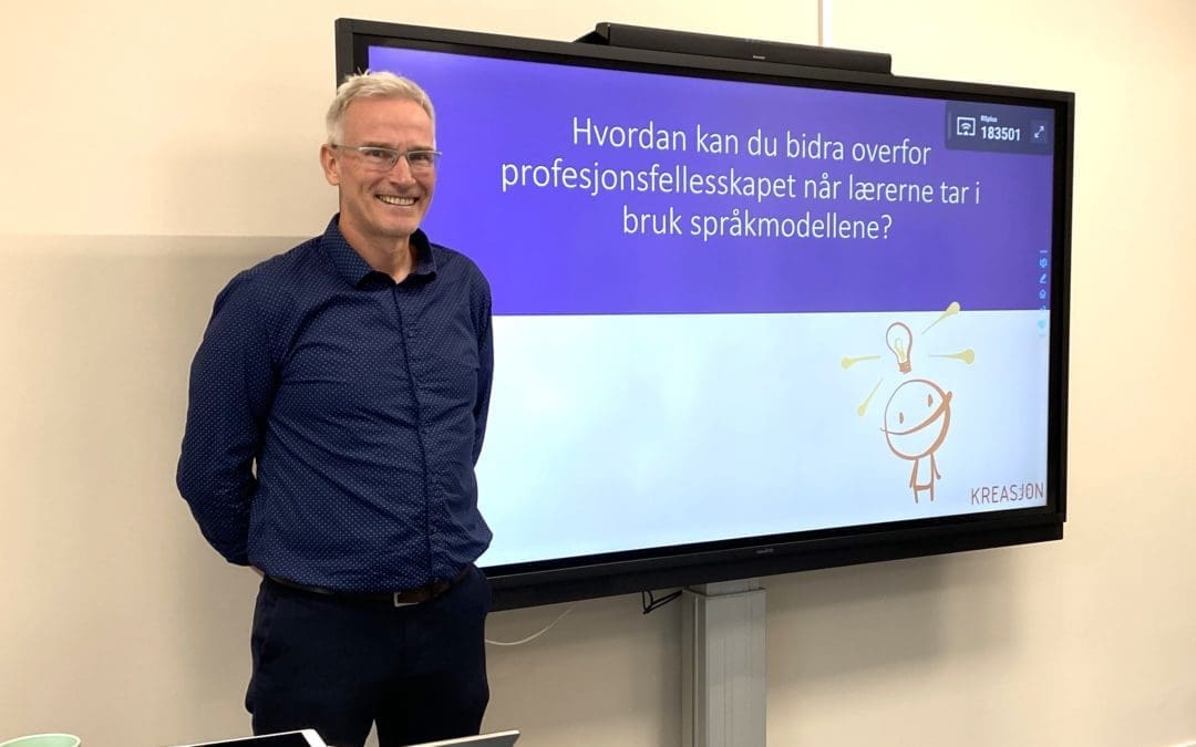 Kongsberg VGS gir innføring i bruk av KI til alle ansatte